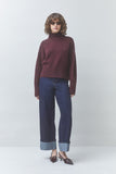 Suncoo Pinto Sweater in Prune