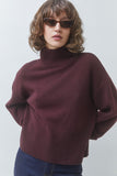 Suncoo Pinto Sweater in Prune
