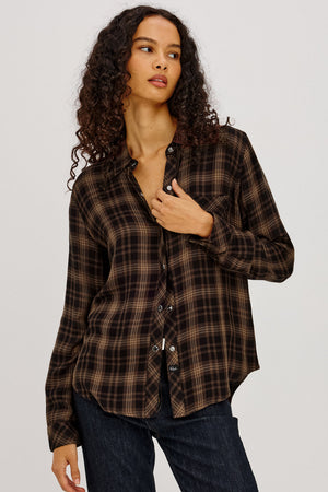 Rails Hunter Shirt BLACK