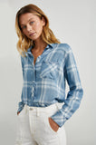 Rails Hunter Shirt in Blue