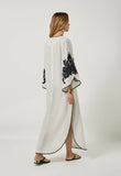 Scarlet Poppies Hadiya Kaftan in Vanilla