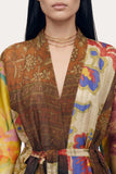 120% Lino Kimono in Multi