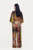 120% Lino Kimono in Multi