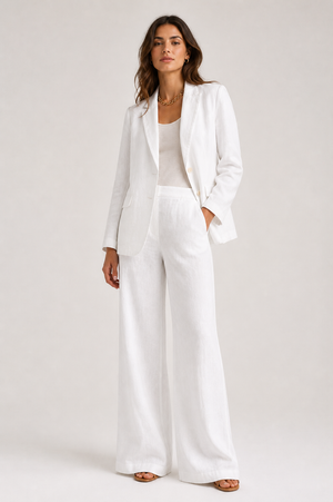 120% Lino Jacket in White