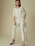 Marella Izabel Trousers in Cream