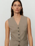 Day Birger Et Mikkelson Carol Waistcoat in Beige