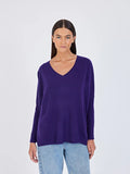Not Shy Faustine Cashmere in Purple
