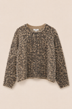 Suncoo Pleol Sweater in Animal Print