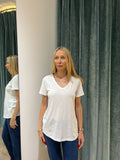 Smith And Soul U-Neck T Shirt in White