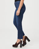 Paige Cindy Raw Hem Devoted in Mid Blue