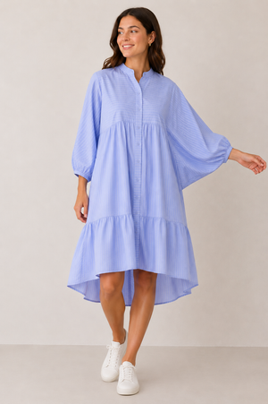 Minus Rikke Dress in Blue