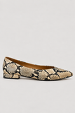 Dansi Cheroke Ballet Pump in Animal Print