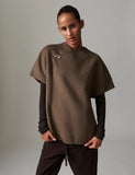 Day Birger Et Mikkelson Jen Wool Gilet in Chocolate