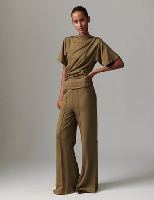 Day Birger Et Mikkelson Rizzo Jersey Pants in Capers