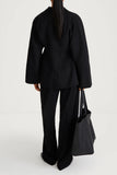 StyleIn Tanaro Wool Jacket in Black