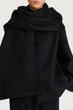 StyleIn Tecla Wool Scarf in Black