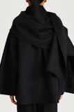 StyleIn Tecla Wool Scarf in Black