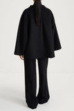 StyleIn Tritsis Wool Blend Jacket in Black