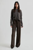 Second Female Irvine Denim Jeans in Chocolate