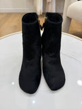 Lola Cruz Pony Ankle Boot in Black