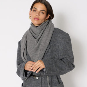 Berenice Amerlot Triangle Scarf DARK GREY