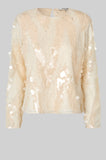 Second Female Glimmer Blouse in Cream