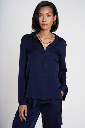 Silk 95 Five Monte Carlo Shirt MIDNIGHT