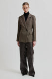 Second Female Emi Blazer in Brown