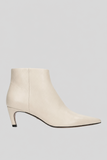 Lola Cruz Anouk Ankle Boot in Ecru
