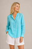 120% Lino Long Sleeve Shirt in Antigua