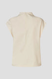 Second Female Arkai Drape Top in Eggnog
