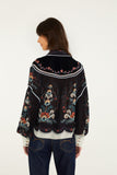 Farm Rio Nikita Blouse in Black