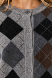 Berenice Merida Cardigan in Grey Marl