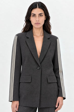 Berenice Milena Blazer in Dark Grey