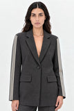 Berenice Milena Blazer in Dark Grey