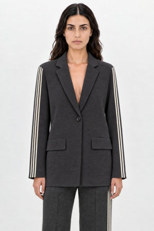 Berenice Milena Blazer in Dark Grey