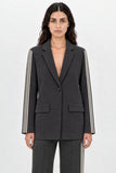 Berenice Milena Blazer in Dark Grey