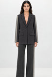 Berenice Milena Blazer in Dark Grey