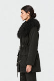Berenice Gabrielle Parka in Black