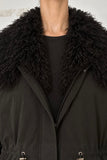 Berenice Gabrielle Parka in Black