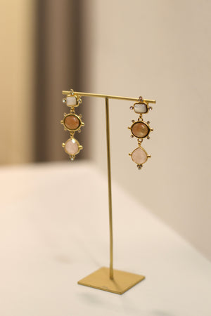 Gas Bijoux Tiki 3 Earrings in Gold