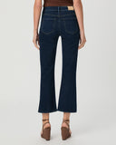 Paige Mason Crop Boot in Amagansett Dark Blue