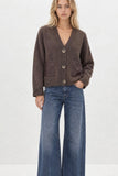 Berenice Memoria Cardigan in Brown