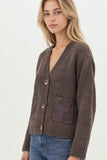 Berenice Memoria Cardigan in Brown