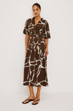 Rails Richmond Dress in Brown