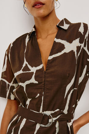 Rails Richmond Dress in Brown