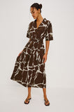 Rails Richmond Dress in Brown