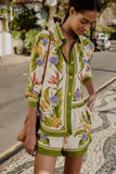 Farm Rio Tropical Scarf Sand Shorts in Multi