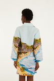 Farm Rio Copacabana Beach Long Sleeve Kimono in Multi
