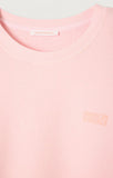 American Vintage Izubird Sweat in Baby Pink